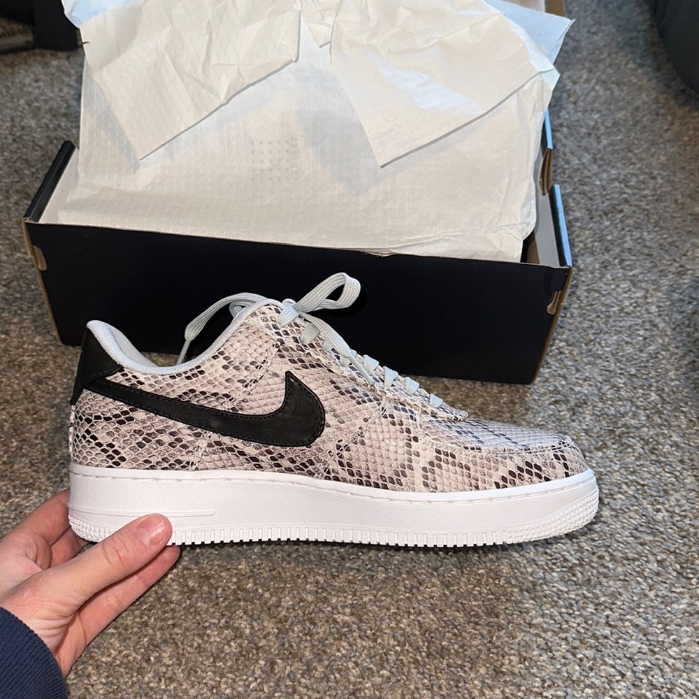 Snake Print Nike Air Force 1’s